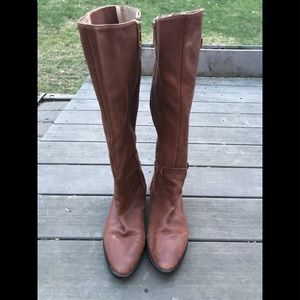 Michael Kors Tall Leather Riding Boots